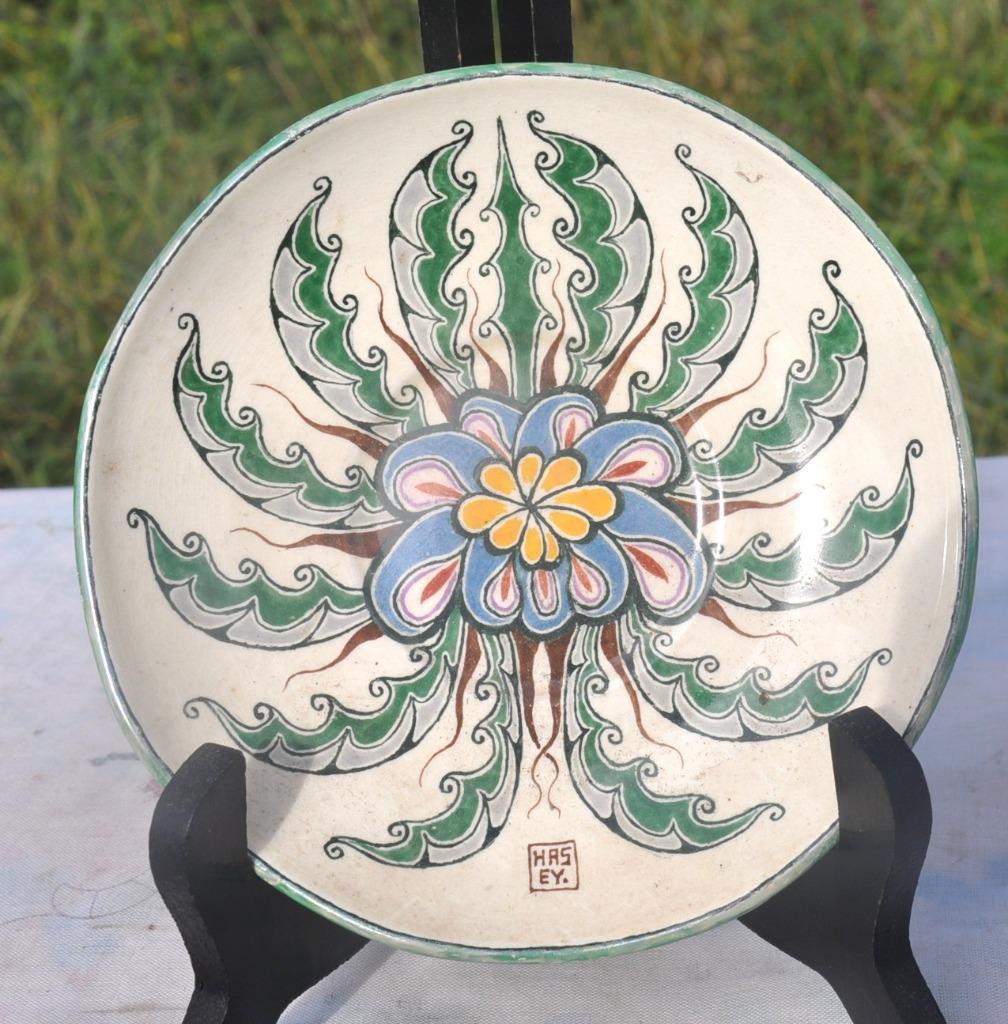assiette coupelle vide poche nimy 1950 hasey spira, Antiquités & Art, Enlèvement ou Envoi