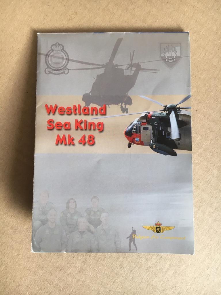 Flyer : Basis Koksijde : Westland Sea King Mk 48 - 40Sqn., Ophalen of Verzenden, Nieuw, Overige typen