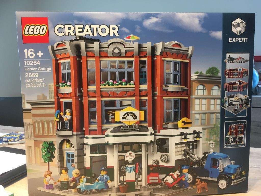 Lego 10264 - Garage op de hoek, Kinderen en Baby's, Speelgoed | Duplo en Lego, Nieuw, Lego, Complete set, Ophalen of Verzenden