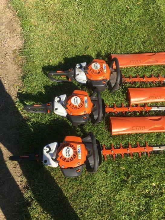 stihl hs82r heggenscharen 2017, Ophalen, Gebruikt