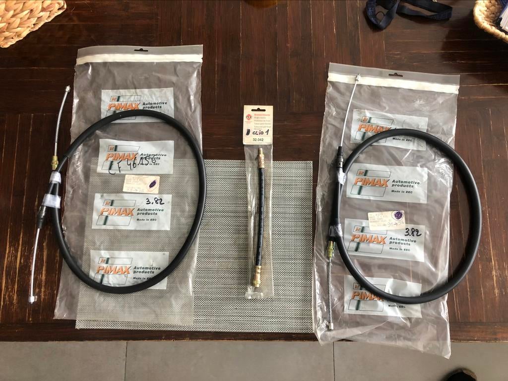 cable de frein à main + tuyau de frein Renault clio 1, Autos : Pièces & Accessoires, Enlèvement ou Envoi, Neuf, Pièces Oldtimer ou Ancêtre