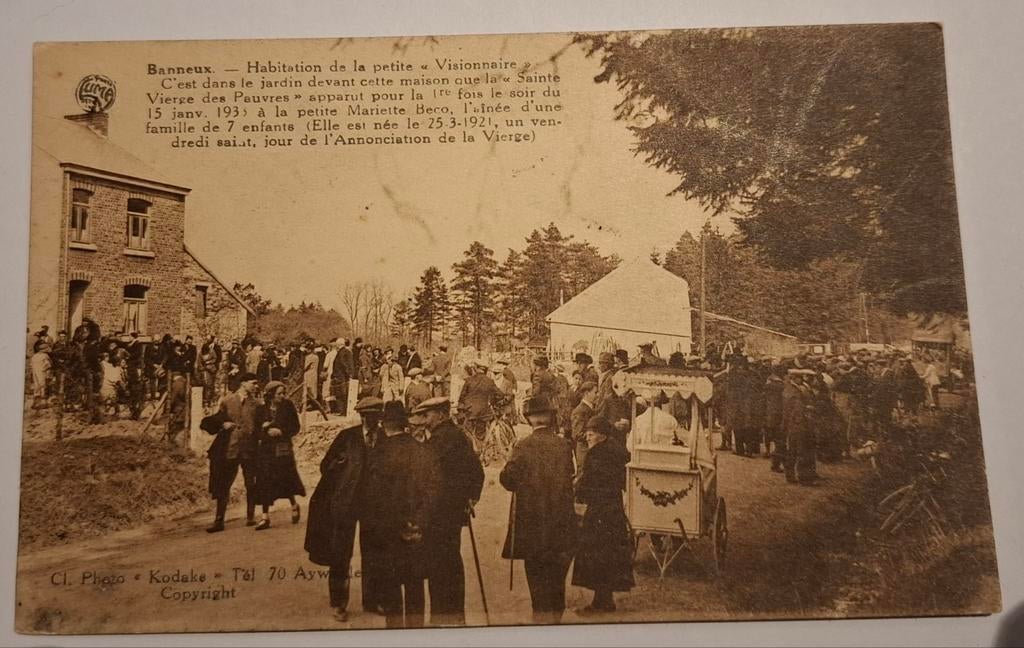 Banneux, het huis van de kleine visionair, Verzamelen, Ophalen of Verzenden, Luik