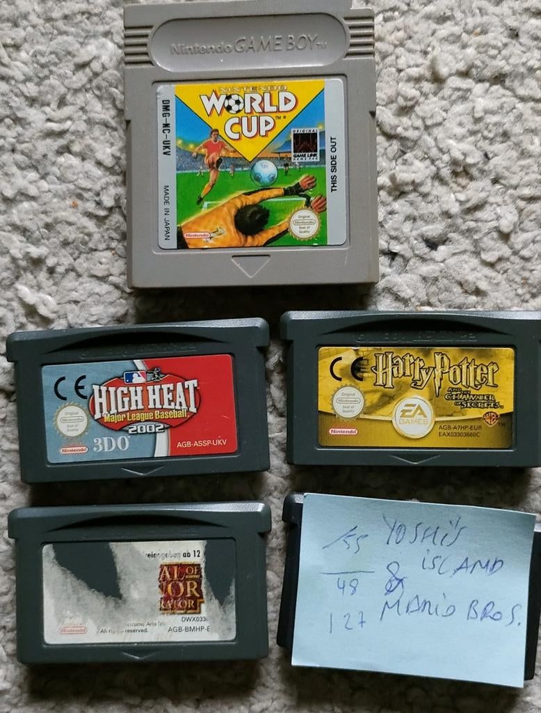 Nintendo Gameboy (Advance) spellen, Enlèvement ou Envoi, Comme neuf