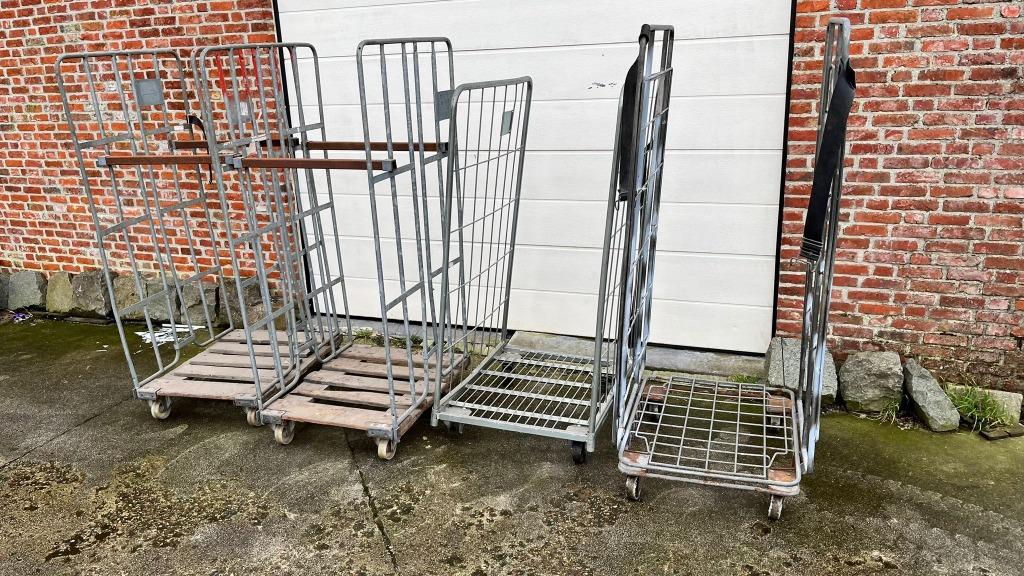 winkel karren, transportkarren, transport wagentjes, Ophalen, Gebruikt, Transportkar