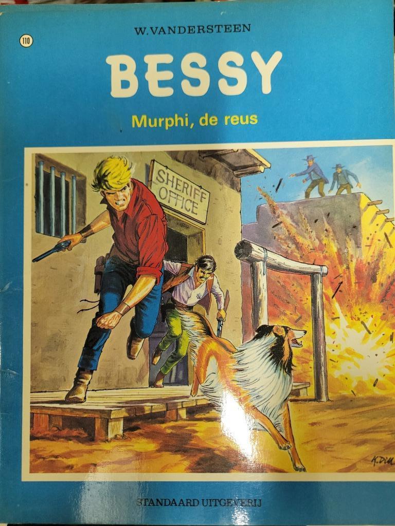 9 strips Bessy, Meerdere stripboeken, Ophalen, Gelezen