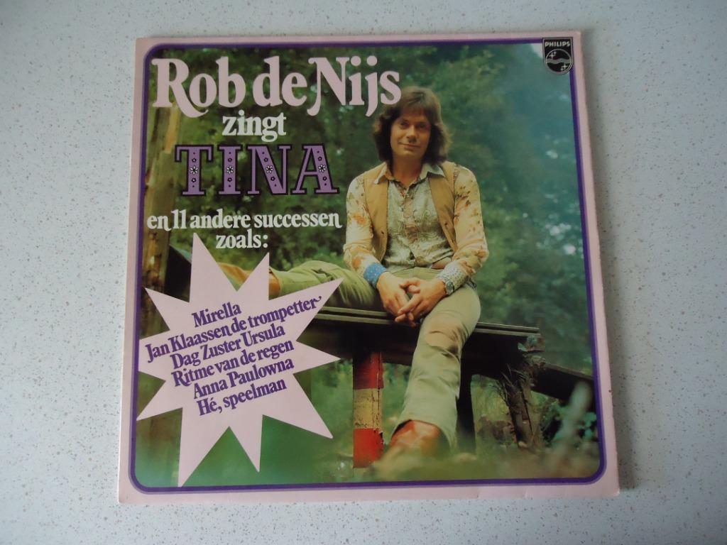 LP van "Rob De Nijs" zingt Tina en 11 andere Successen !, Ophalen of Verzenden, Zo goed als nieuw, 12 inch, Levenslied of Smartlap