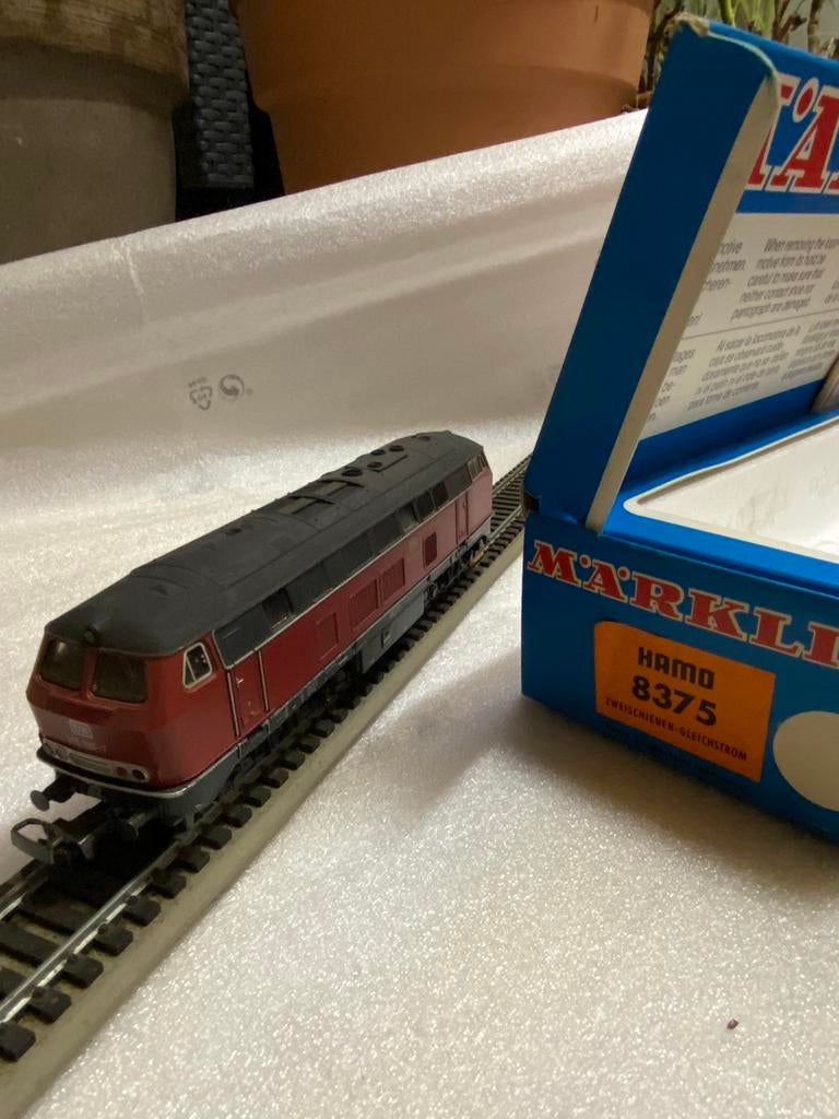 Logo DB DIESEL216 - HO - Hamo 8375, Comme neuf, Courant continu, Locomotive, Märklin