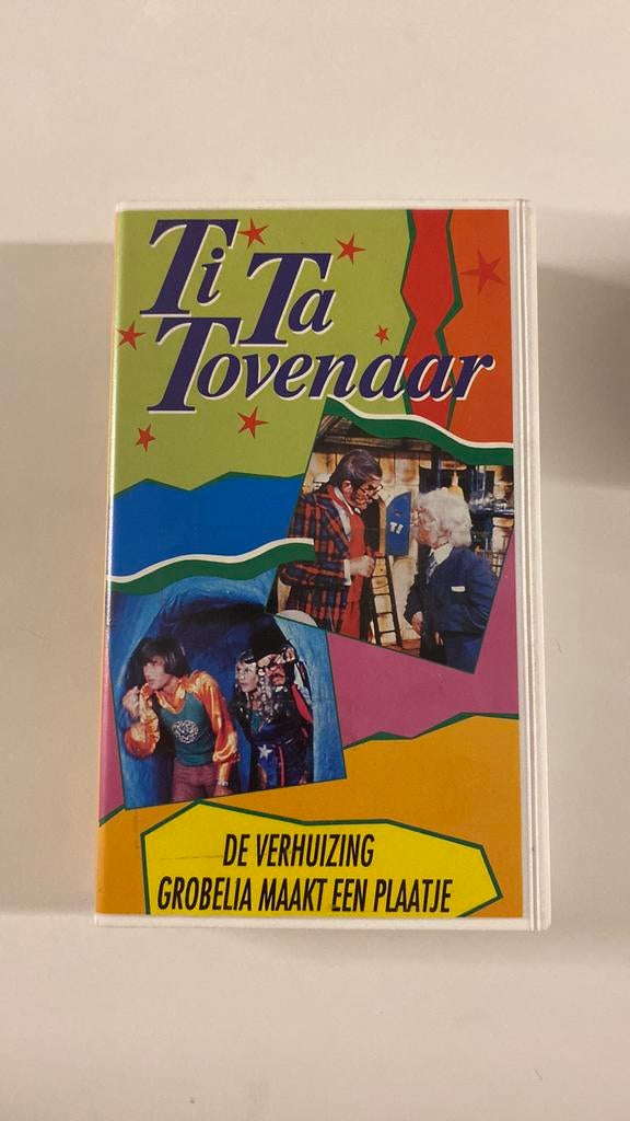 Videocassette: TiTaTovenaar deel 1 en 2, Ophalen of Verzenden, Gebruikt