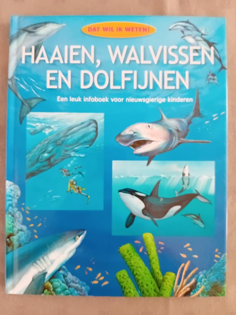 Haaien, walvissen en dolfijnen NIEUW, Ophalen of Verzenden, Nieuw