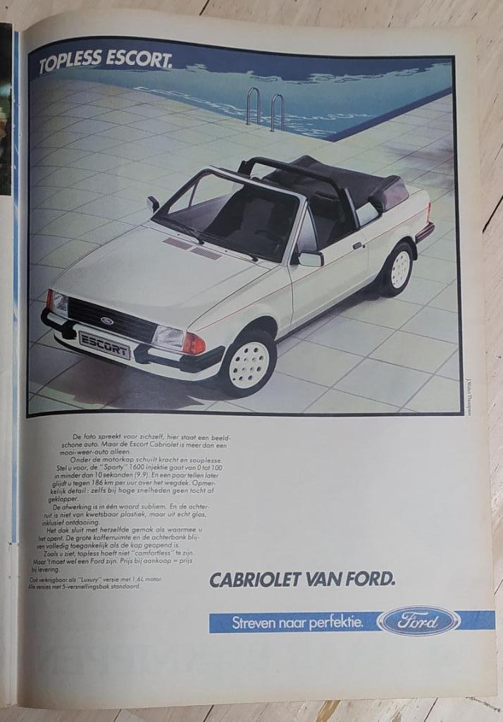 papieren advertenties Ford Fiesta / Ford Escort, Ophalen of Verzenden
