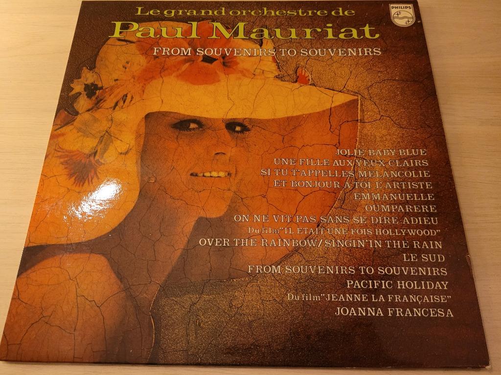 Disque vinyl 33 tours De Paul Mauriat From Souvenirs To Souv, Enlèvement ou Envoi, Comme neuf