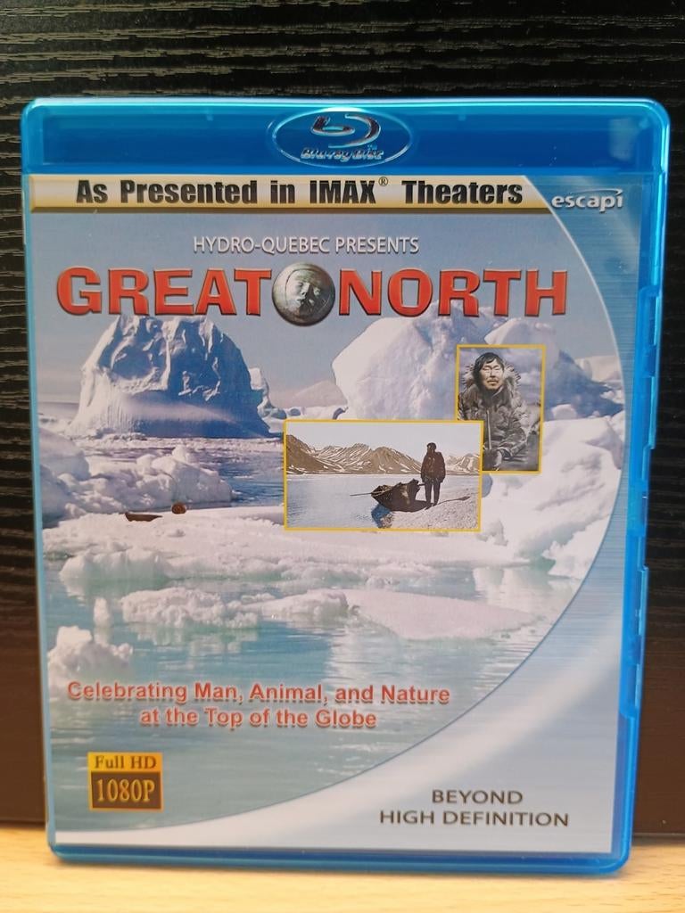 BLU RAY " GREAT NORTH", CD & DVD, Blu-ray, Enlèvement ou Envoi, Comme neuf, Documentaire et Éducatif