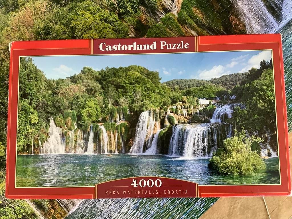 Kroatië - puzzel 4000 stuks- Castorland, Ophalen, Meer dan 1500 stukjes, Gebruikt, Legpuzzel