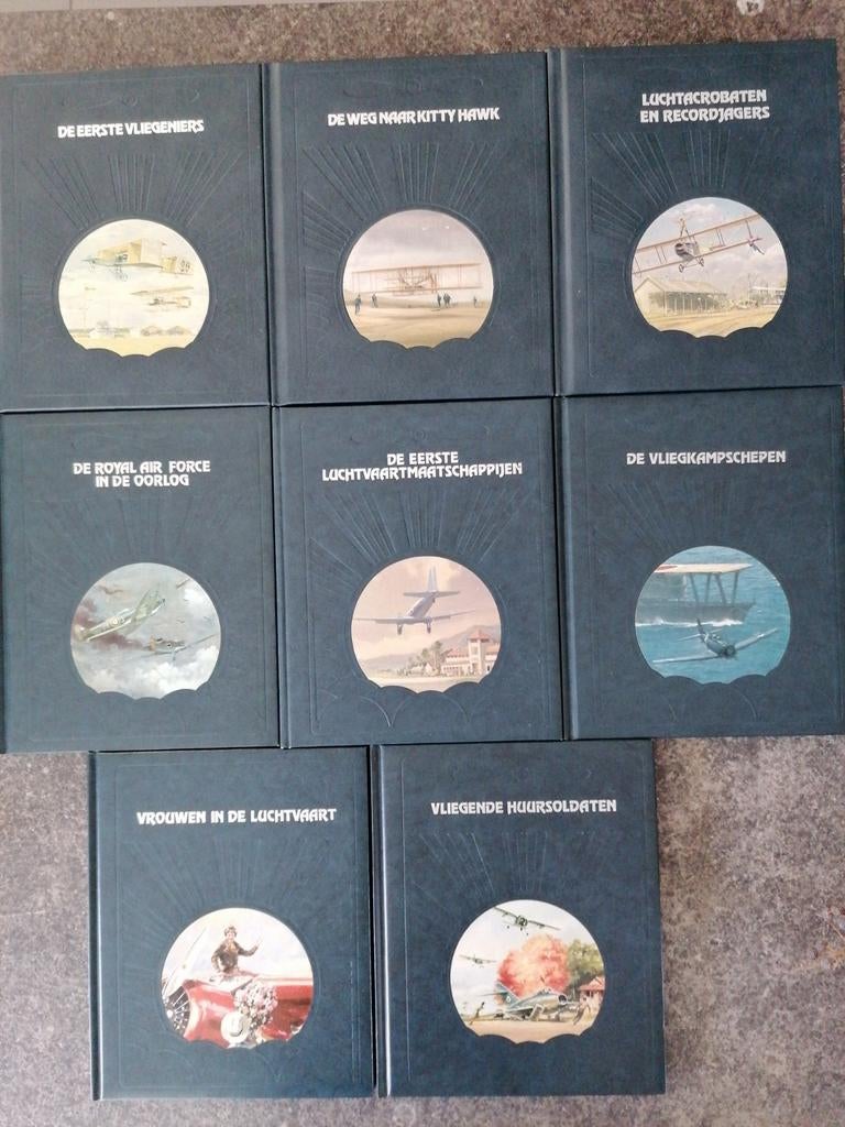 De geschiedenis van de luchtvaart, Time Life, prijs samen, Boeken, Ophalen, Zo goed als nieuw