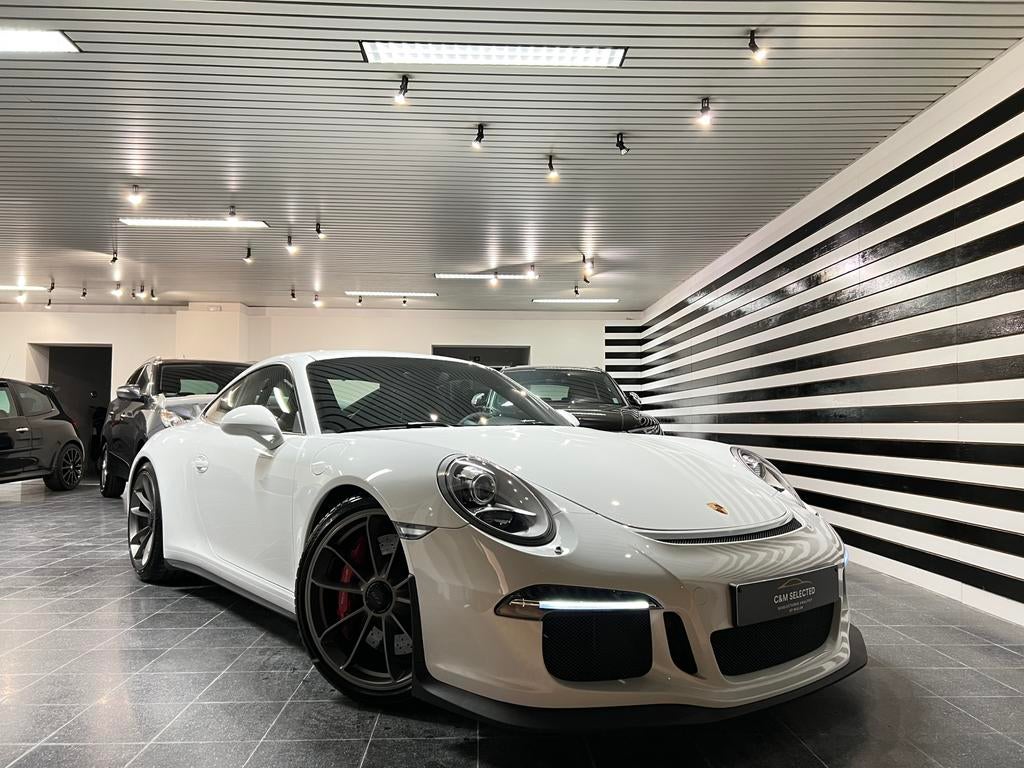 Porsche 911 GT3 Clubsport Chrono – PDK – 30.000 km, Auto's, Automaat, Achterwielaandrijving, Zwart, Wit