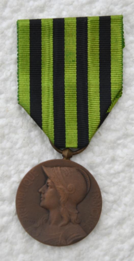 Medaille, Frankrijk, 1870-71 Frans-Duitse Oorlogsmedaille, Verzamelen, Ophalen of Verzenden, Landmacht, Lintje, Medaille of Wings