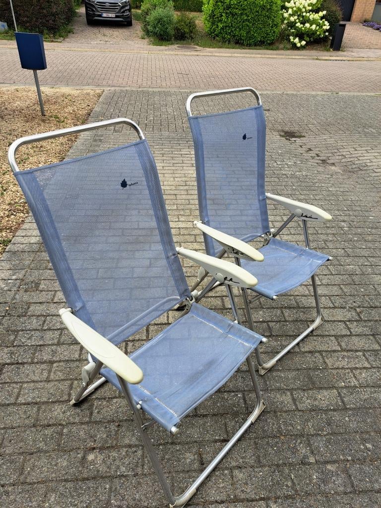 Stoelen van Lafuma, Enlèvement, Utilisé
