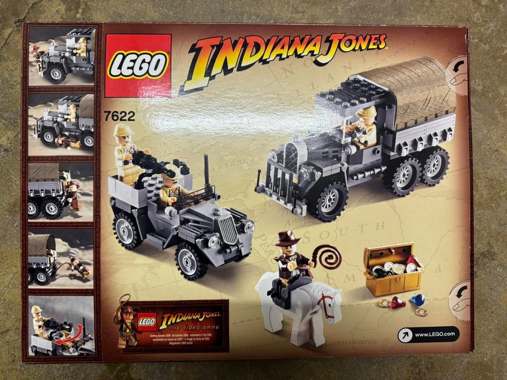 Indiana Jones 7622, Ophalen of Verzenden, Nieuw, Complete set, Lego