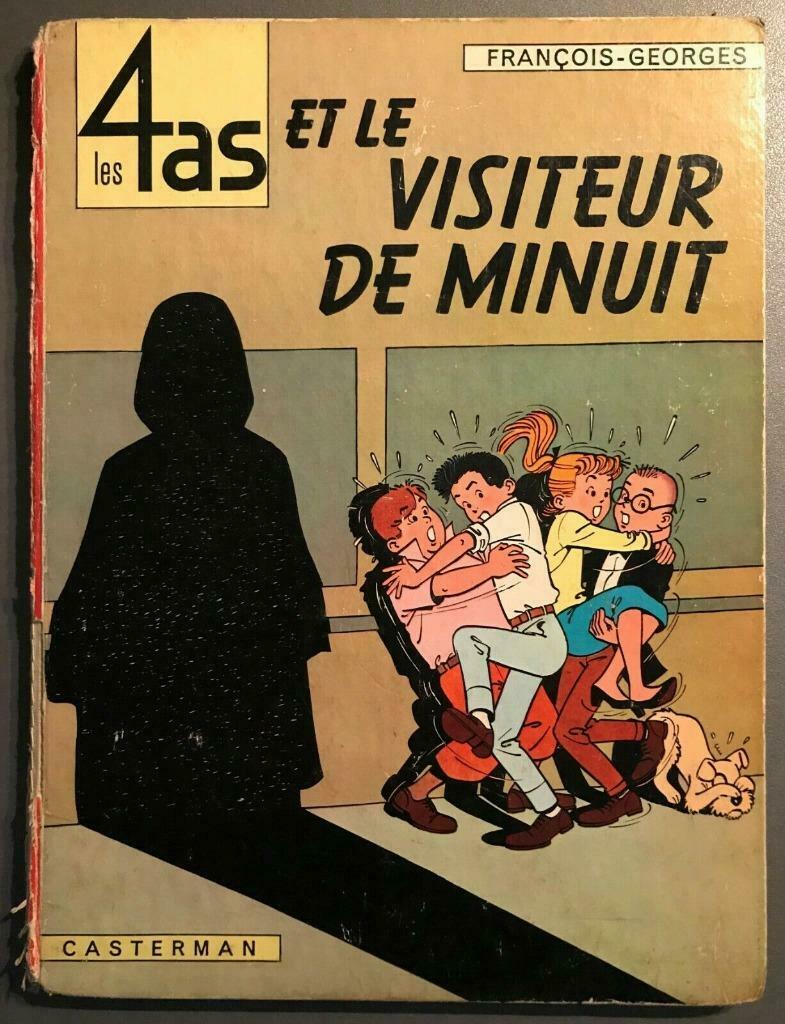 B.D. Les 4 As N°4 et le visiteur de minuit -, Livres, Une BD, Enlèvement ou Envoi, Utilisé, François et Georges