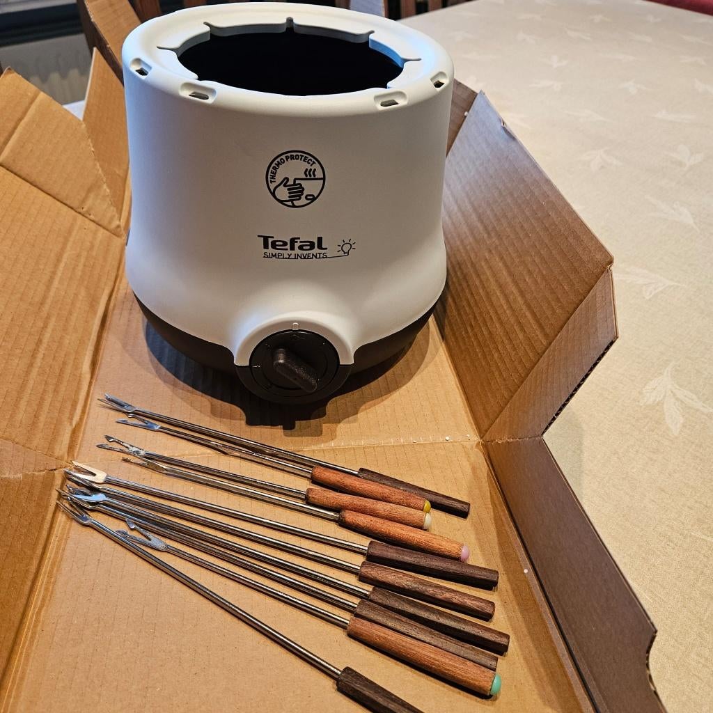 fondue set te koop, Elektronische apparatuur, Fonduesets, Ophalen, Zo goed als nieuw, Elektrisch, Fondueset