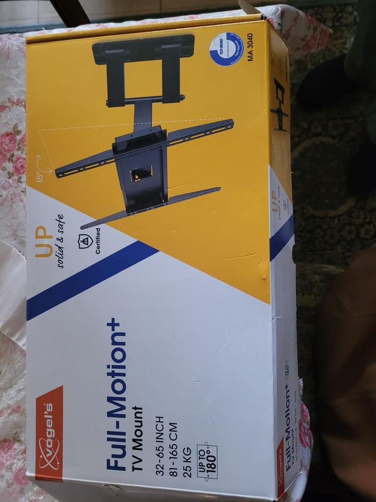 Tv-ophang systeem Vogel's MA3040 zwart voor tv 32 tot 65inch, Ophalen