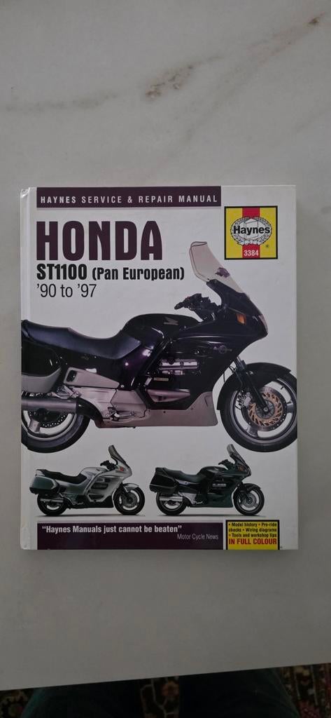 Honda Pan Euro ST 1100 Haynes service en reparatie boek, Ophalen