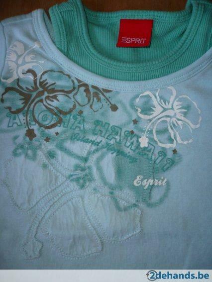 Heel mooie T-shirt / top van Esprit - maat 92 / 98 - ZGAN, Ophalen of Verzenden, Gebruikt
