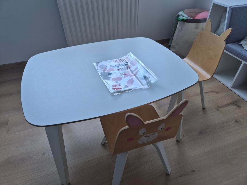 Speeltafel en 2 stoeltjes van Oeuf NYC, Ophalen