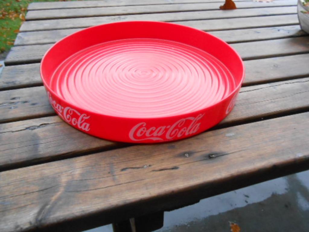 assiette de collecte, plateau de bar Coca-Cola, Ø 28,5 cm, h, Collections, Enlèvement ou Envoi, Comme neuf, Ustensile
