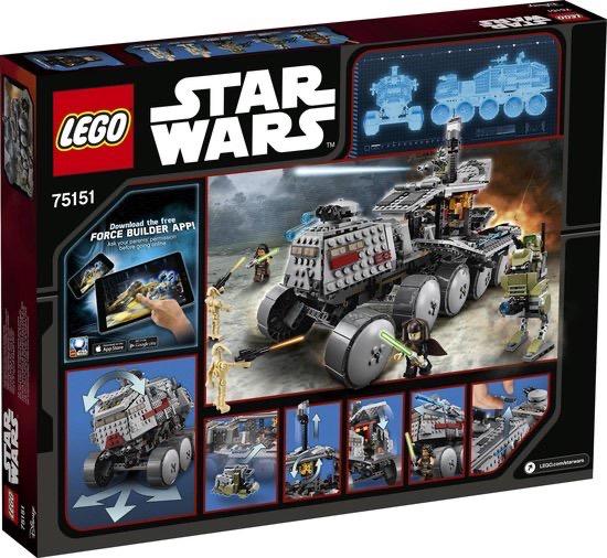 LEGO Star Wars Clone Turbo Tank #75151, Ophalen of Verzenden, Zo goed als nieuw, Beeldje of Buste