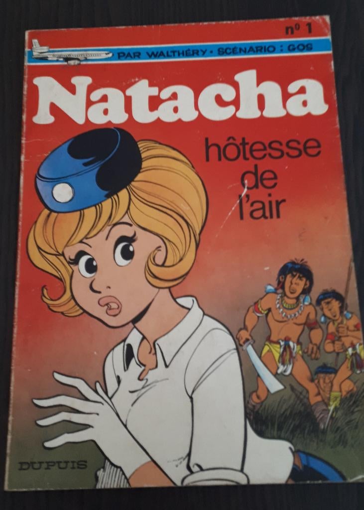 Natacha Hôtesse de l'air, Livres, Une BD, Walthéry, Comme neuf, Enlèvement