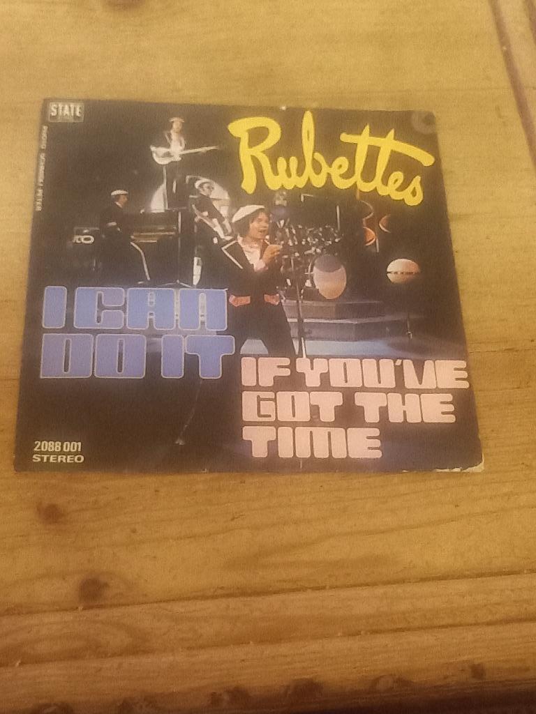 2 Singles van The Rubettes, Enlèvement ou Envoi, Single, Utilisé, 7 pouces