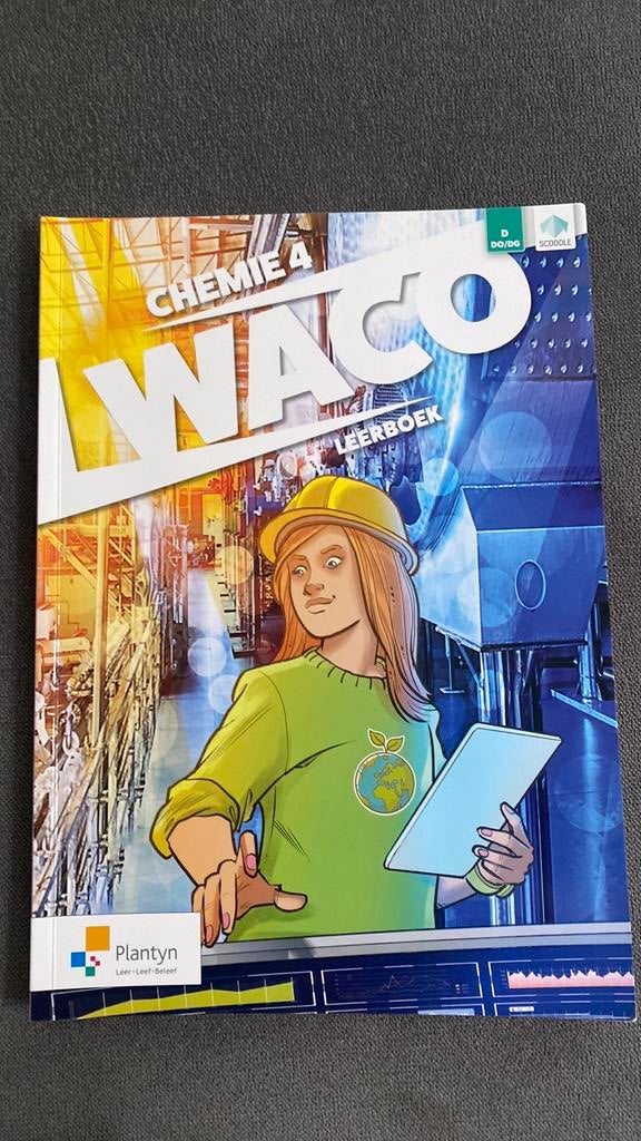 Waco Chemie 4 Leerboek, Boeken, Schoolboeken, Ophalen, Zo goed als nieuw, Scheikunde, Anita Bongaerts; Ingrid De Veuster; Gill De Deken; Veerle Damm