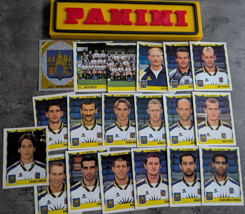 AUTOCOLLANTS PANINI FOOTBALL 99 19 1999 WESTERLO FOOTBALL, Enlèvement ou Envoi, Neuf