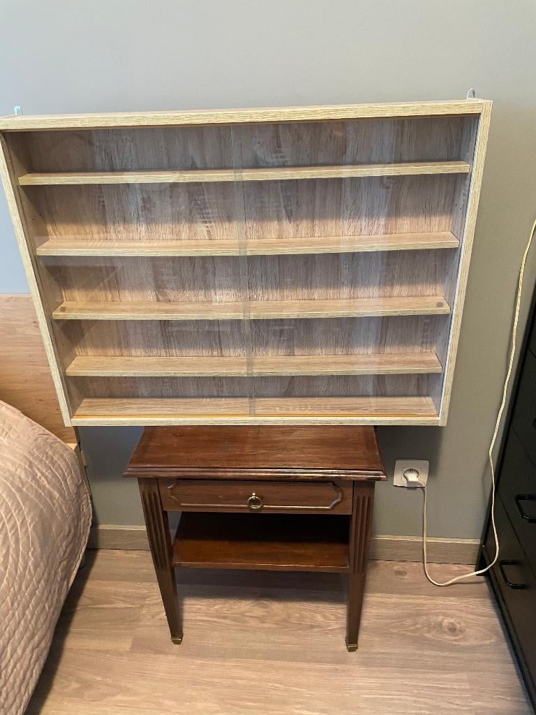 vitrine pour collections avec étageres et portes vitrées, Moins de 100 cm, Comme neuf, 100 à 150 cm, Enlèvement