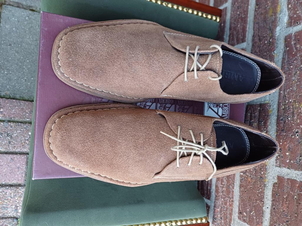 Heren schoenen Ambiorix Mt 42,5, Kleding | Heren, Schoenen, Ambiorix, Bruin, Nieuw, Ophalen of Verzenden