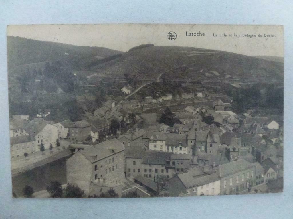Laroche La ville et la montagne de Dester, Envoi, Affranchie, Luxembourg