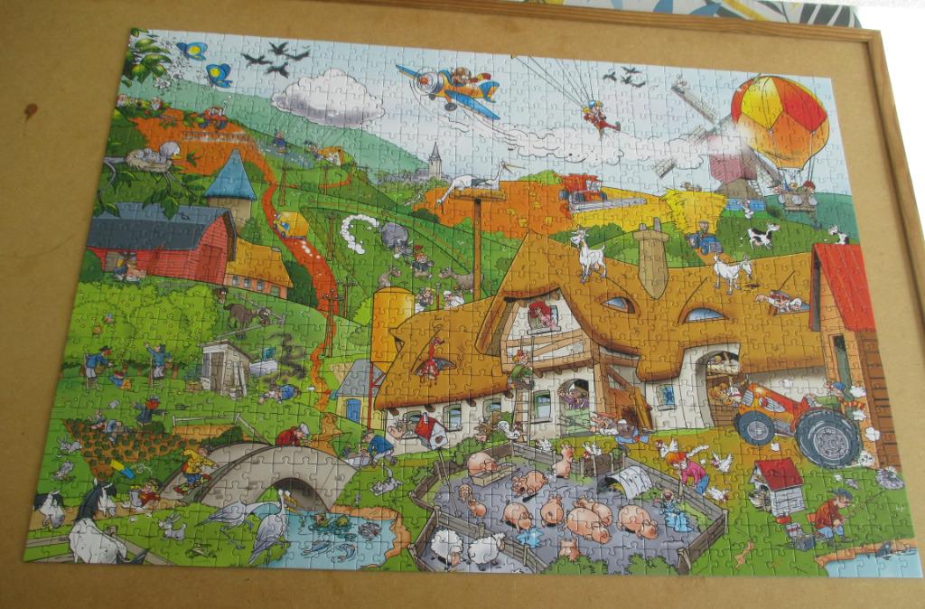 puzzel that's life boerderij 1000, Enlèvement ou Envoi, 500 à 1500 pièces, Comme neuf, Puzzle