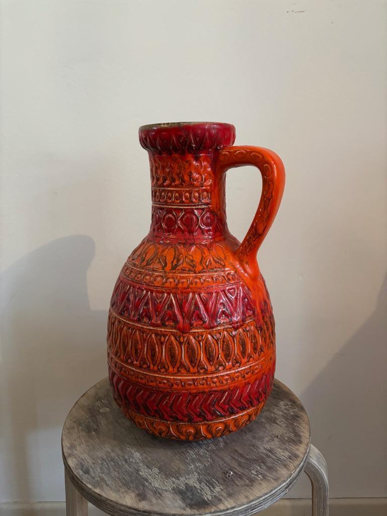 Vase West Germany Orange, Enlèvement