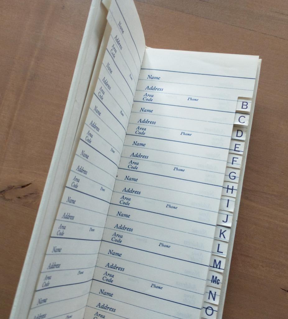 Carnet d'adresses style Holly Hobbie, Enlèvement ou Envoi, Autres types