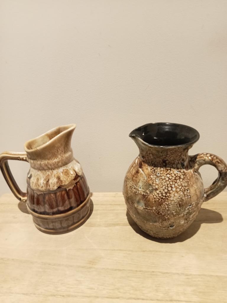 lot de 2 pichets à vin - artisanat Provençal, Maison & Meubles, Enlèvement, Neuf