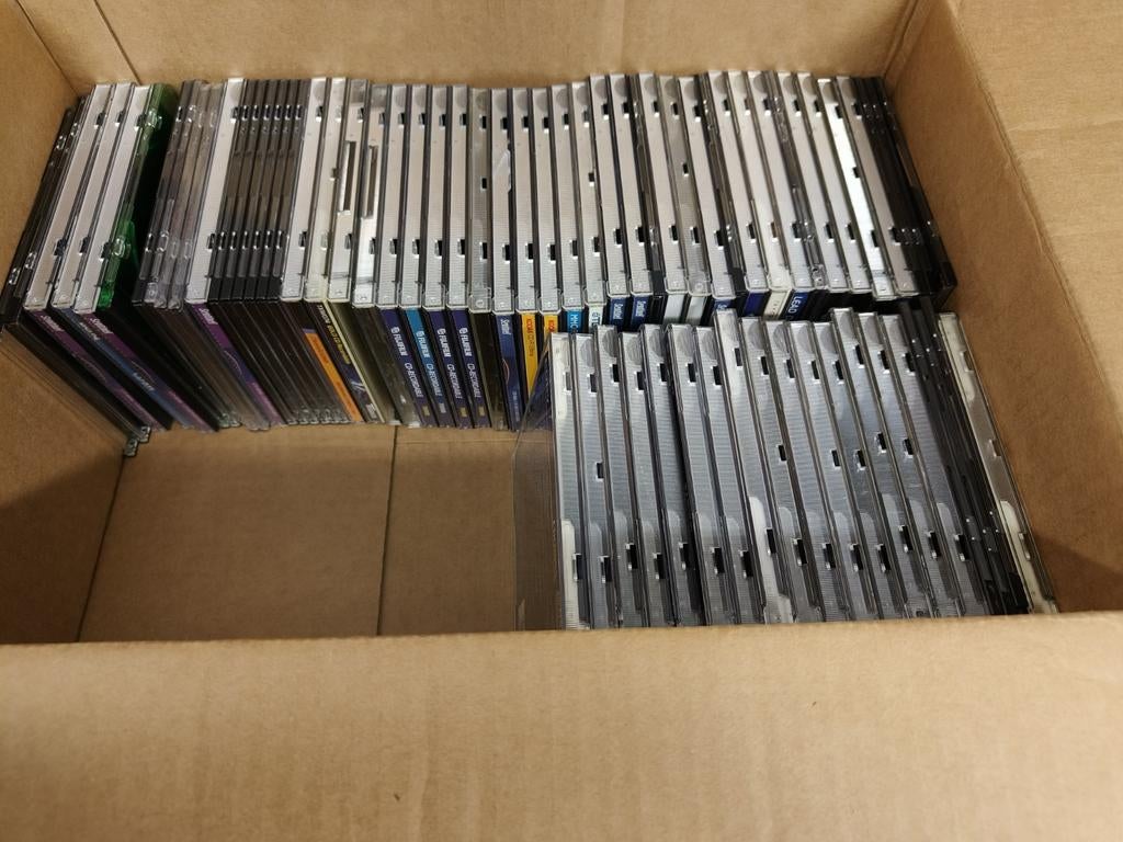 CD doosjes, leeg, Cd's en Dvd's, Cd's | Overige Cd's, Ophalen of Verzenden, Zo goed als nieuw