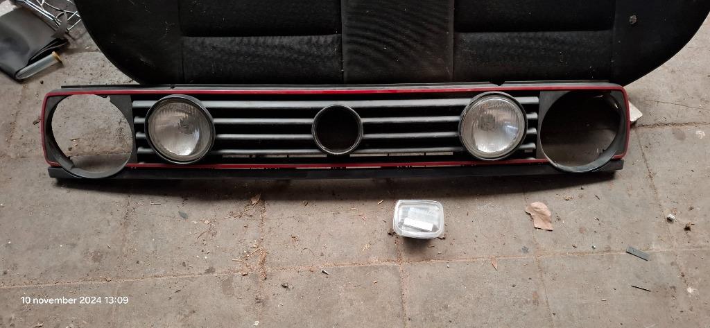 Calandre avec projecteurs pour Golf 2 GTI, Enlèvement, Utilisé