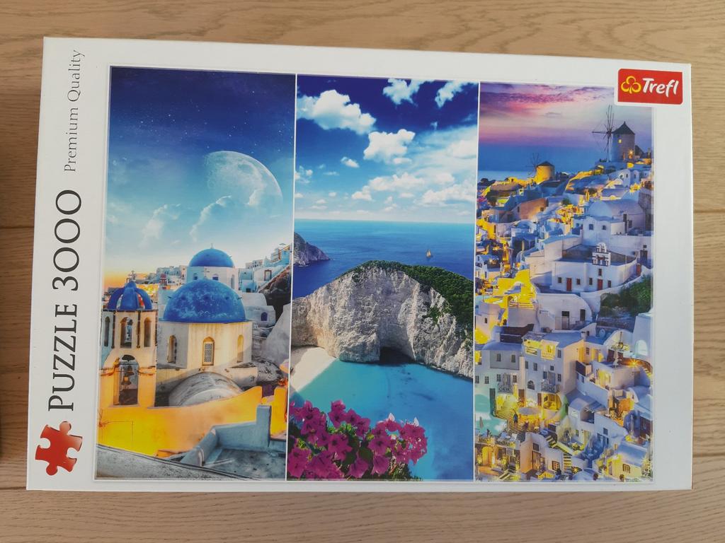 2 puzzels, elk 3000 stukjes, samen 20 euro, Ophalen