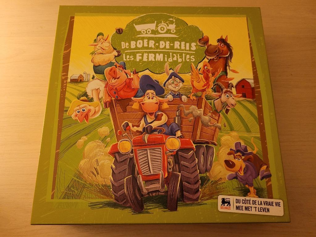 bordspellen les fermidables nederlandse versie, Hobby en Vrije tijd, Ophalen of Verzenden, Zo goed als nieuw, Delhaize