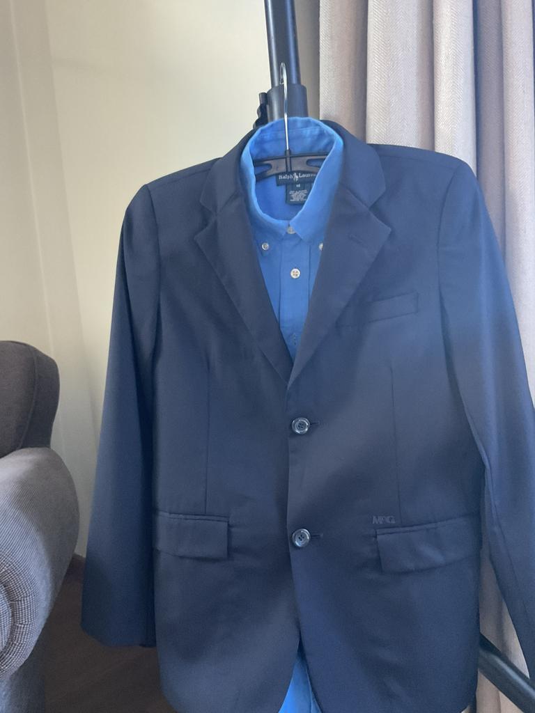 Vest merk mc gregor hemd ralph lauren maat 152, Enlèvement, Comme neuf