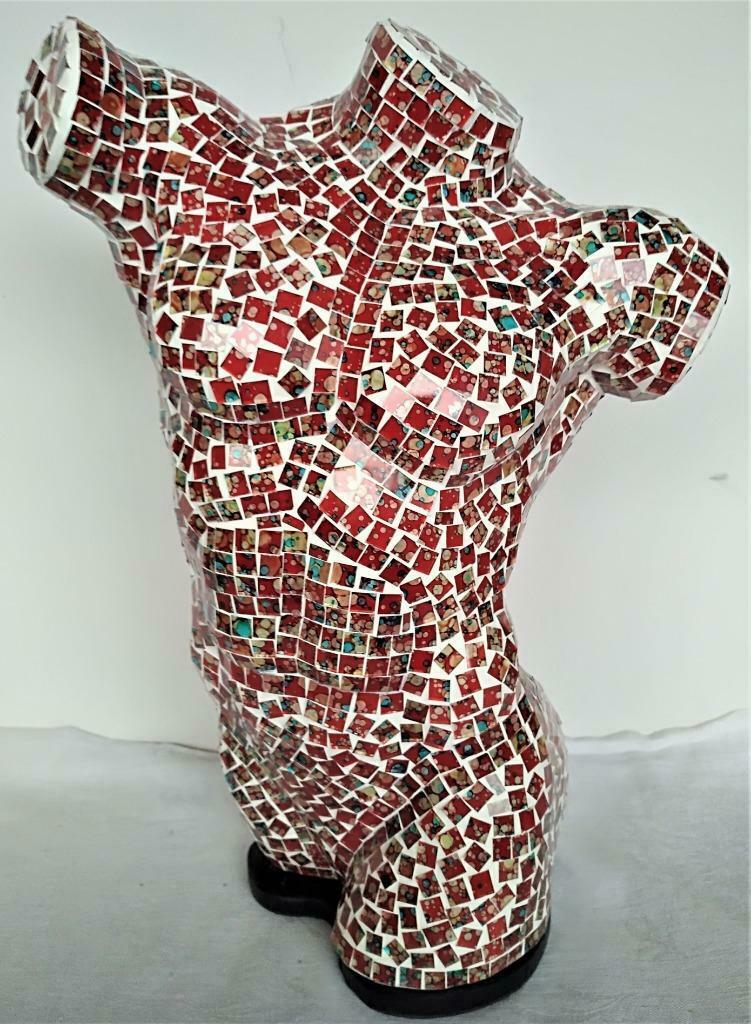 Lampe d'ambiance en verre mosaïque. Fait à la main, chaque l, Neuf, Moins de 50 cm, Enlèvement ou Envoi, Verre