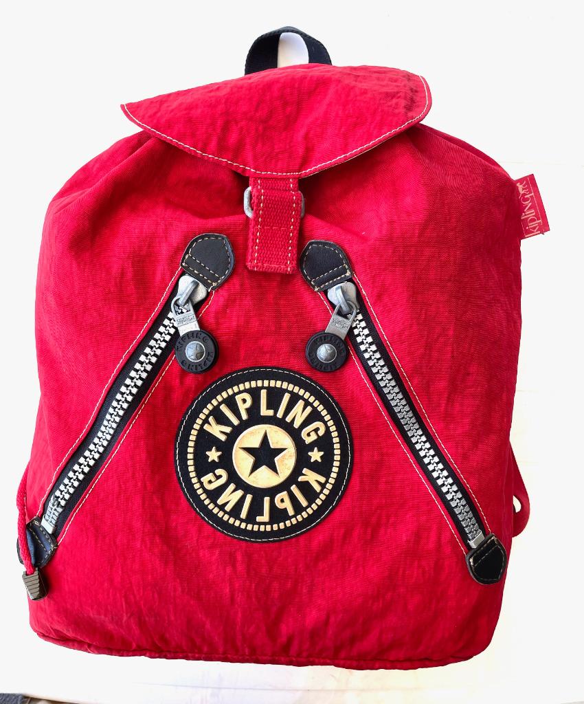 Sac à dos KIPLING rouge, Kipling, Enlèvement ou Envoi, 30 à 45 cm, Utilisé