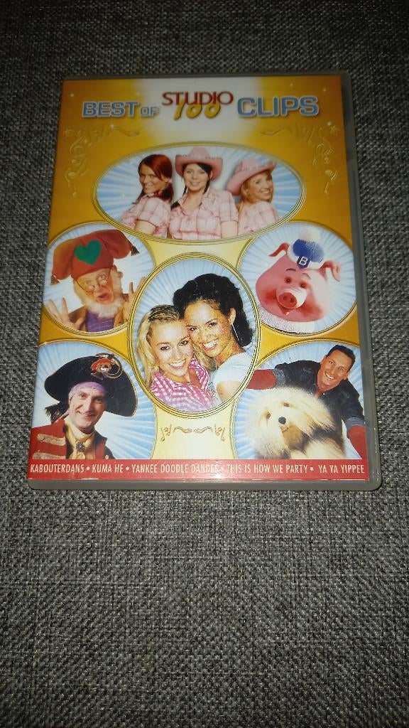 DVD Studio 100 Clips, Cd's en Dvd's, Dvd's | Kinderen en Jeugd, Gebruikt, Ophalen of Verzenden