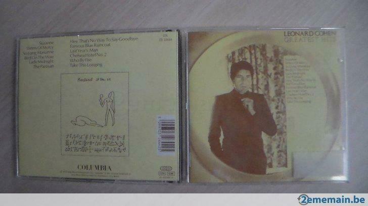 Leonard Cohen "  Greatest Hits ", Enlèvement ou Envoi